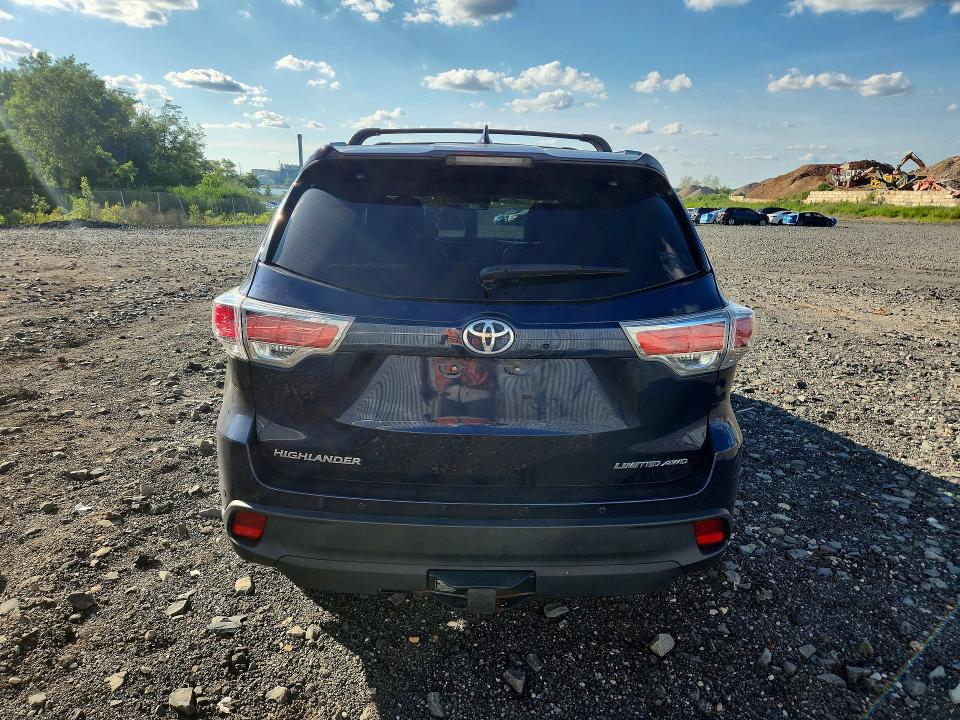 2016 Toyota Highlander მანქანა იყიდება აუქციონზე, vin: 5TDDKRFH4GS234002, აუქციონის ნომერი: 60548576