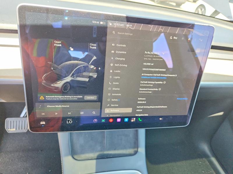 Aukcja sprzedaży 2021 Tesla Model Y, vin: 5YJYGAEE5MF280563, numer aukcji: 62092766