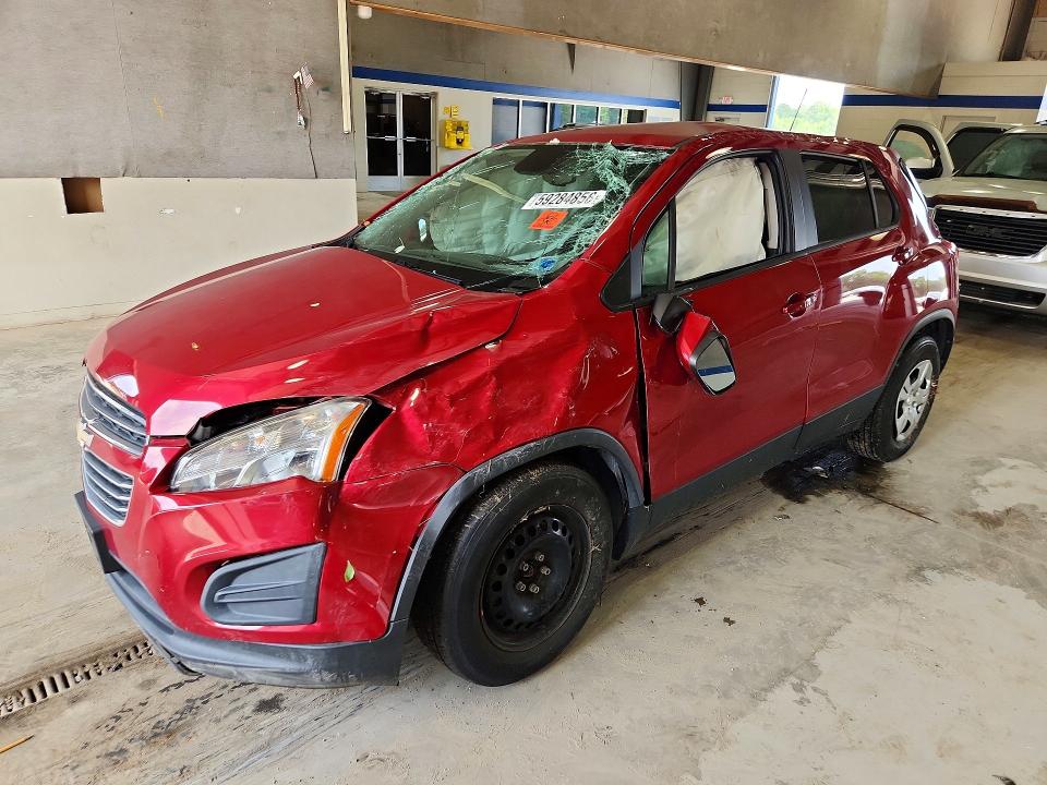 Aukcja sprzedaży 2015 Chevrolet Trax, vin: KL7CJKSBXFB227677, numer aukcji: 59284856