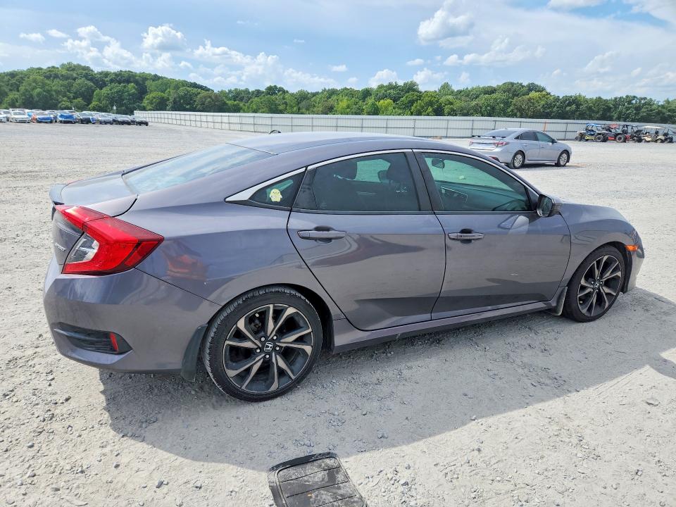 2020 Honda Civic მანქანა იყიდება აუქციონზე, vin: 2HGFC2F8XLH502560, აუქციონის ნომერი: 61095626