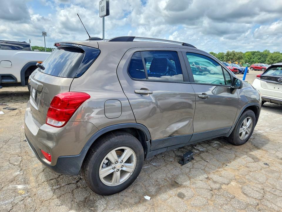 2021 Chevrolet Trax მანქანა იყიდება აუქციონზე, vin: KL7CJPSB9MB349506, აუქციონის ნომერი: 60552126