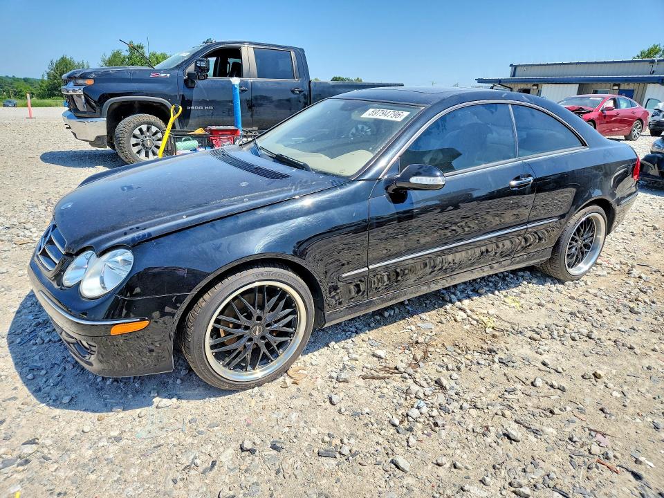 59794796 :رقم المزاد ، WDBTJ56H07F211287 vin ، 2007 Mercedes-benz Clk مزاد بيع