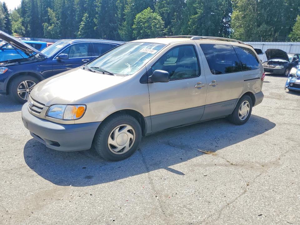 Продаж на аукціоні авто 2001 Toyota Sienna, vin: 4T3ZF13C41U355185, номер лоту: 60503166