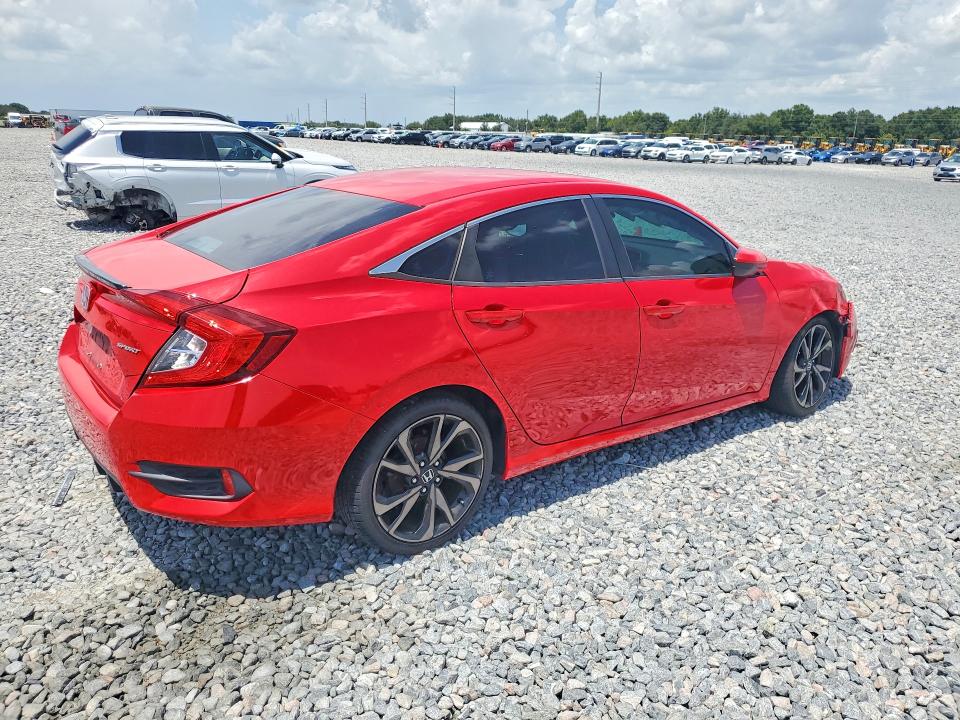 Продаж на аукціоні авто 2020 Honda Civic, vin: 2HGFC2F86LH548337, номер лоту: 61699366