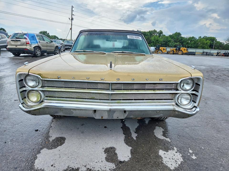 59824086 :رقم المزاد ، PH27H74149913 vin ، 1967 Plymouth Fury مزاد بيع