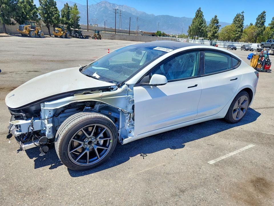 Auction sale of the 2023 Tesla Model 3, vin: 5YJ3E1EA5PF475208, lot number: 59311736