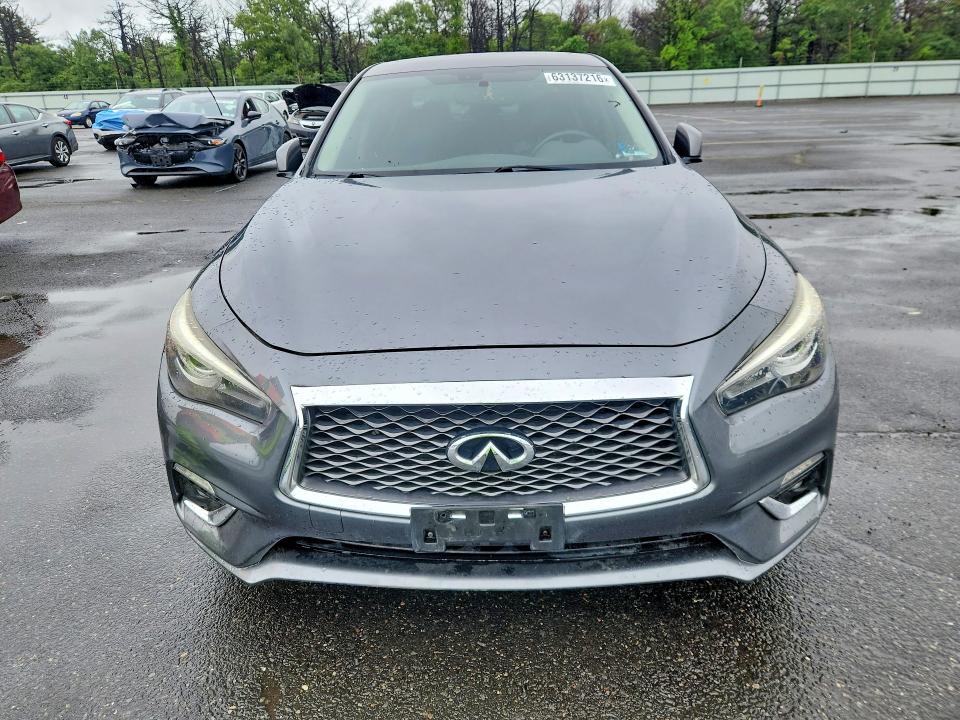 2018 Infiniti Q50 მანქანა იყიდება აუქციონზე, vin: JN1EV7AR4JM430883, აუქციონის ნომერი: 63137216