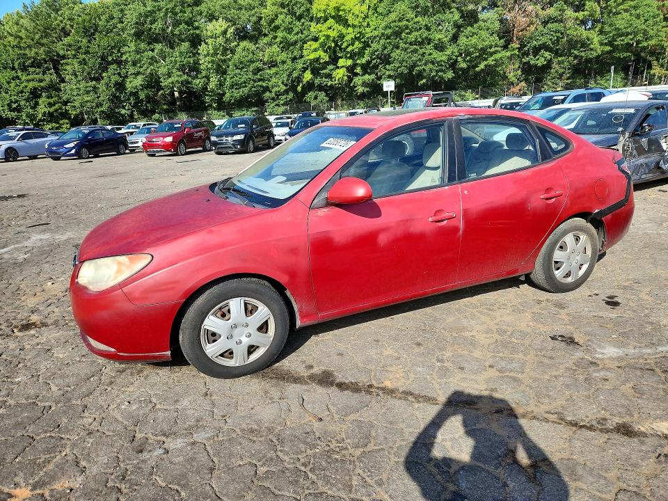 2007 Hyundai Elantra მანქანა იყიდება აუქციონზე, vin: KMHDU46D57U124559, აუქციონის ნომერი: 62058726