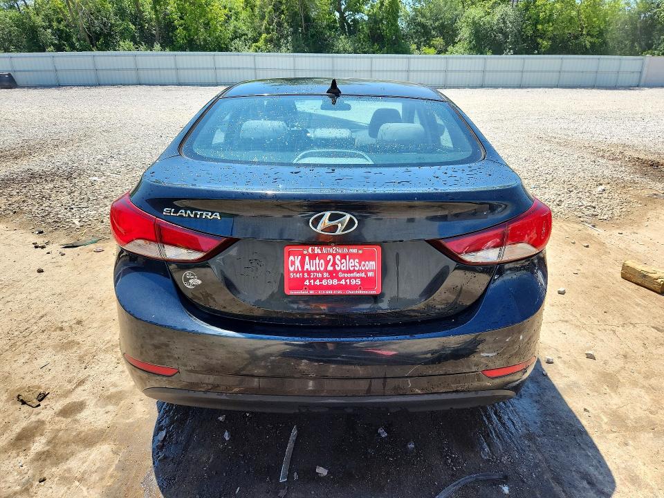 59905616 :رقم المزاد ، KMHDH4AE1FU302907 vin ، 2015 Hyundai Elantra مزاد بيع