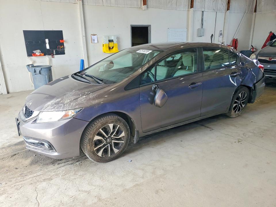62518236 :رقم المزاد ، 19XFB2F91DE076166 vin ، 2013 Honda Civic مزاد بيع