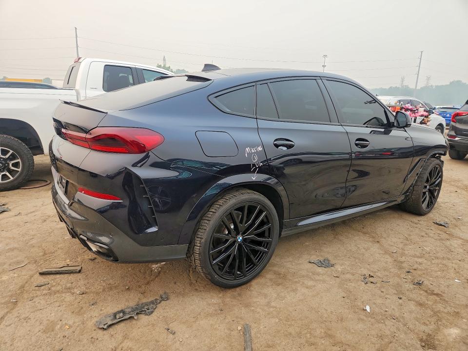 2023 Bmw X6 მანქანა იყიდება აუქციონზე, vin: 5UXCY6C06P9N62624, აუქციონის ნომერი: 61060266