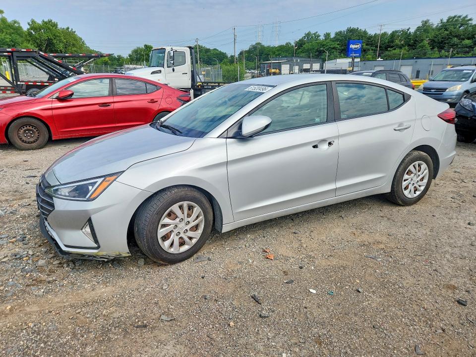 2019 Hyundai Elantra მანქანა იყიდება აუქციონზე, vin: 5NPD74LF7KH438069, აუქციონის ნომერი: 61520496