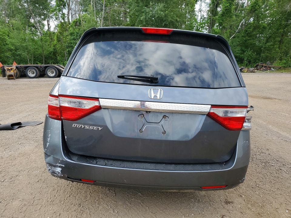 59129096 :رقم المزاد ، 5FNRL5H4XDB502010 vin ، 2013 Honda Odyssey مزاد بيع