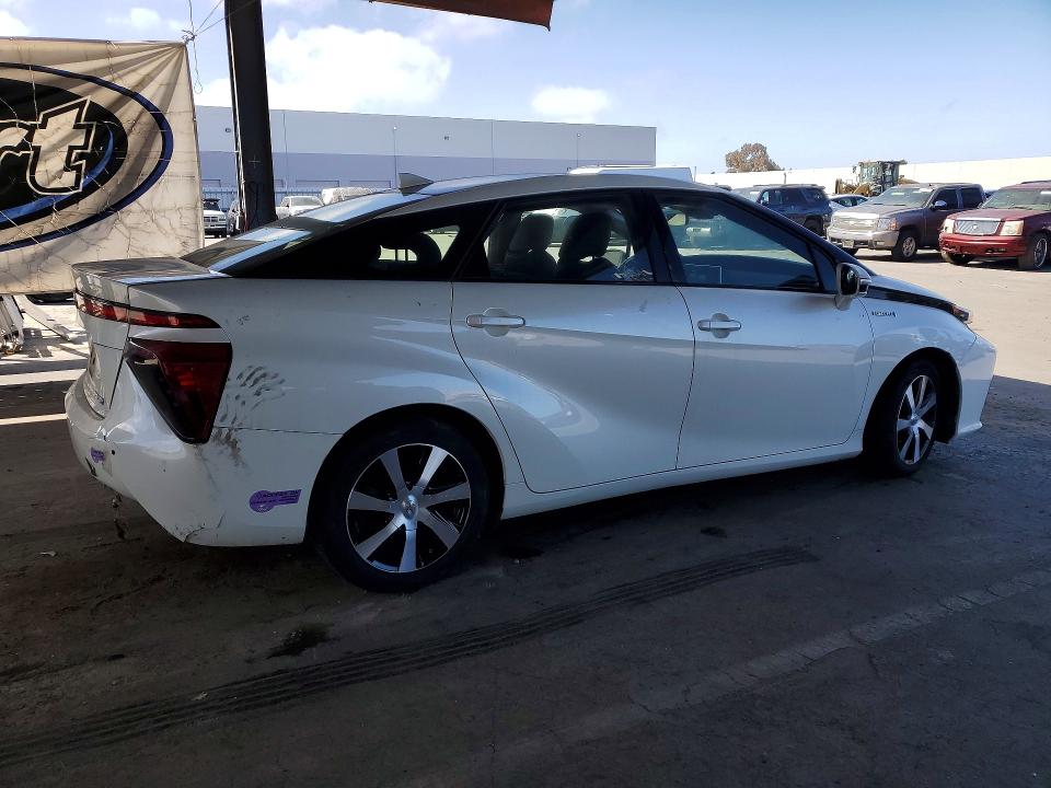 2019 Toyota Mirai მანქანა იყიდება აუქციონზე, vin: JTDBVRBD1KA005624, აუქციონის ნომერი: 61367926