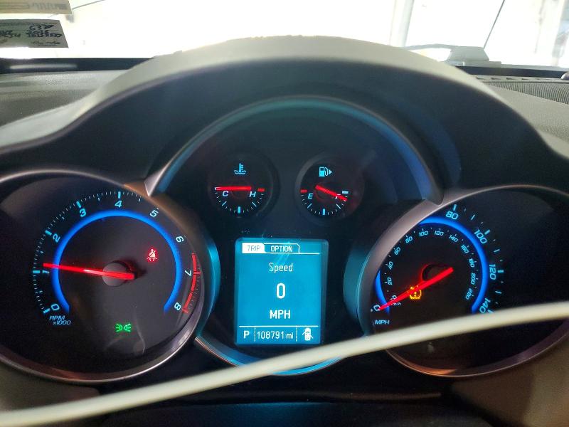 Aukcja sprzedaży 2016 Chevrolet Cruze Limited, vin: 1G1PC5SG9G7166377, numer aukcji: 62116366