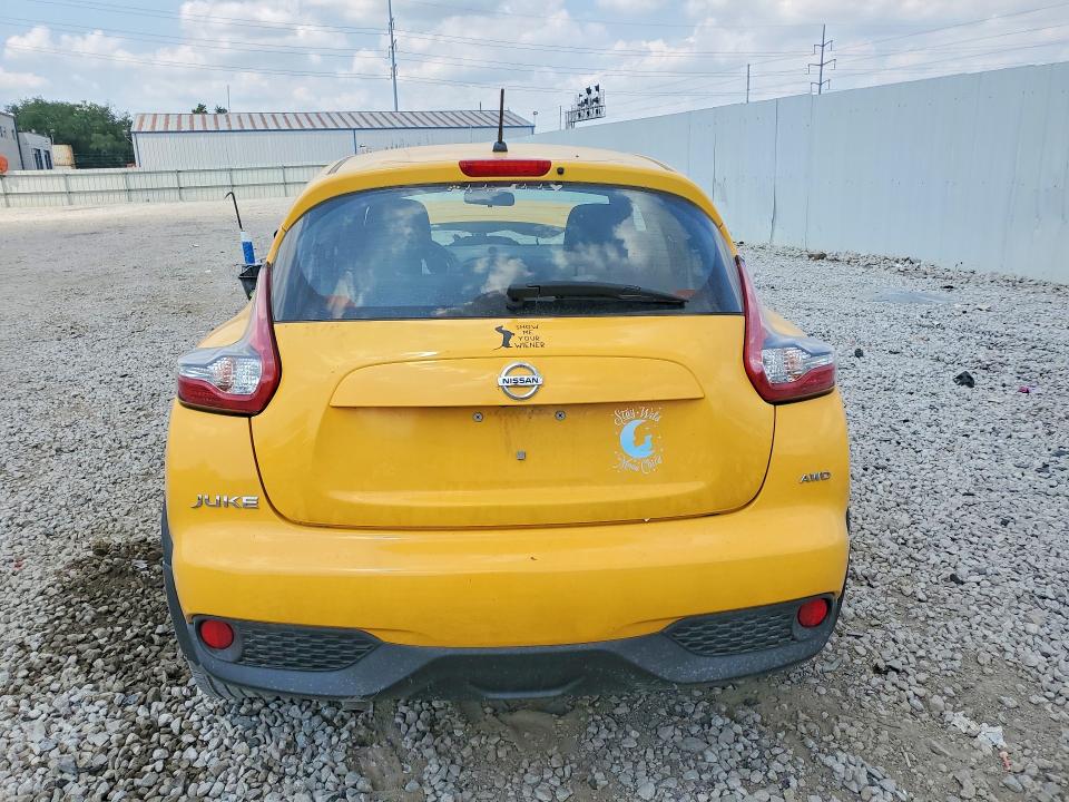 2016 Nissan Juke მანქანა იყიდება აუქციონზე, vin: JN8AF5MV8GT650827, აუქციონის ნომერი: 77250015