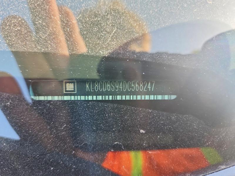 85975405 :رقم المزاد ، KL8CD6S94DC568247 vin ، 2013 Chevrolet Spark مزاد بيع