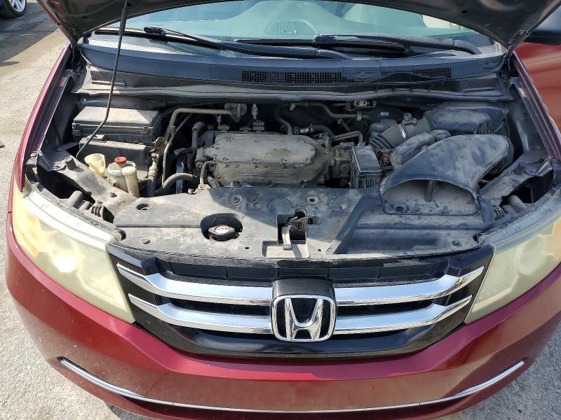 60118226 :رقم المزاد ، 5FNRL5H66EB012795 vin ، 2014 Honda Odyssey مزاد بيع