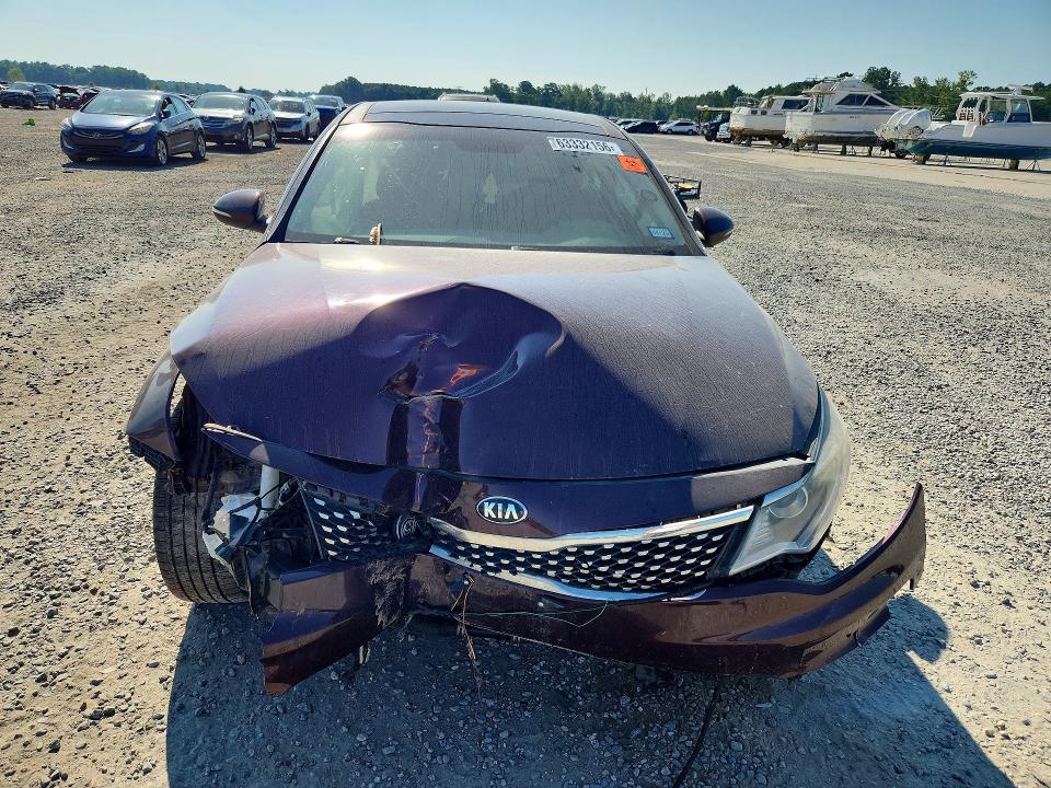 63332156 :رقم المزاد ، 5XXGU4L38GG007321 vin ، 2016 Kia Optima مزاد بيع
