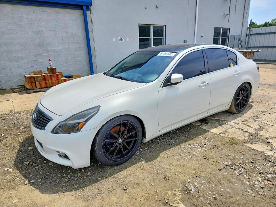2012 Infiniti G37 მანქანა იყიდება აუქციონზე, vin: JN1CV6AR2CM976375, აუქციონის ნომერი: 61090686
