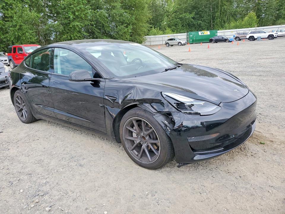 2023 Tesla Model 3 მანქანა იყიდება აუქციონზე, vin: 5YJ3E1EA5PF455847, აუქციონის ნომერი: 61360056