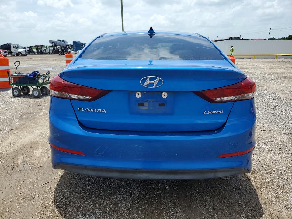 61420076 :رقم المزاد ، KMHD84LFXHU359910 vin ، 2017 Hyundai Elantra مزاد بيع