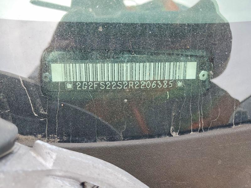 63389566 :رقم المزاد ، 2G2FS22S2R2206385 vin ، 1994 Pontiac Firebird مزاد بيع