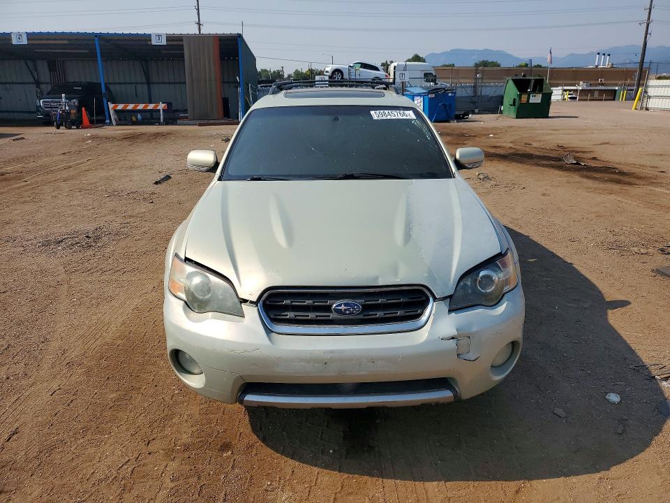 Продаж на аукціоні авто 2005 Subaru Outback, vin: 4S4BP86C054379727, номер лоту: 59845766