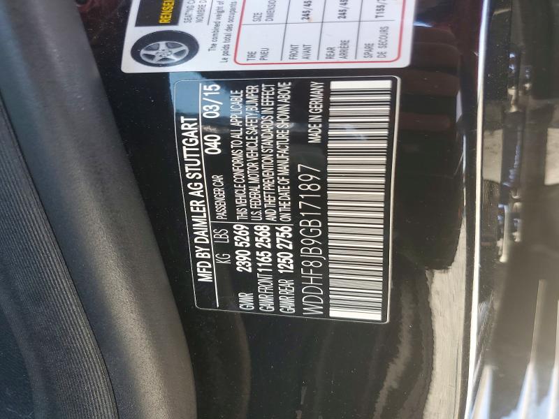 62464526 :رقم المزاد ، WDDHF8JB9GB171897 vin ، 2016 Mercedes-benz E مزاد بيع