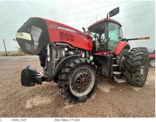 Aukcja sprzedaży 2012 Case Tractor, vin: ZBRH09261, numer aukcji: 59915616