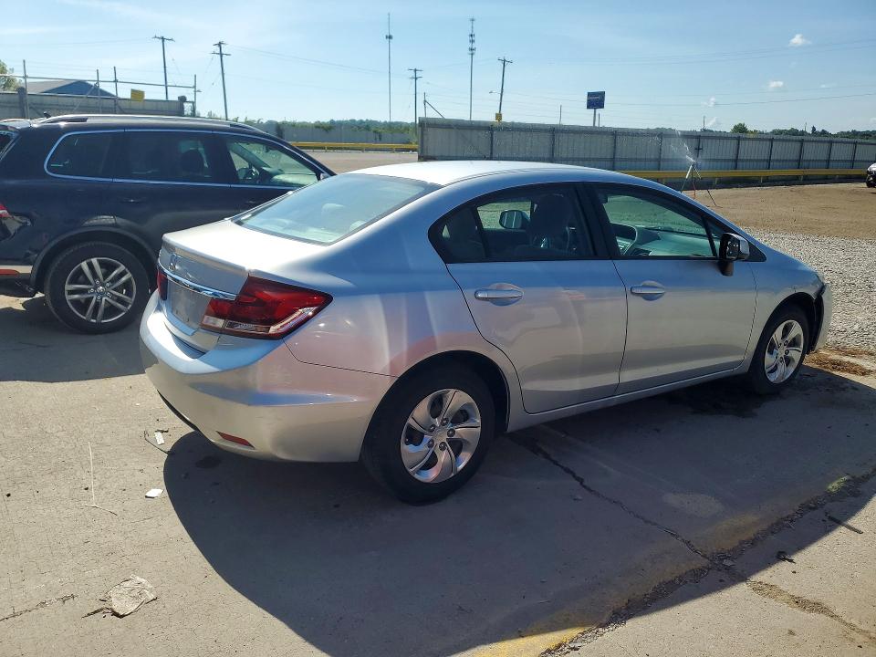 61155166 :رقم المزاد ، 19XFB2F58DE069700 vin ، 2013 Honda Civic مزاد بيع