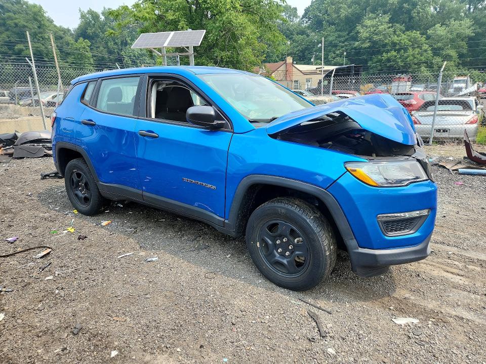 2021 Jeep Compass მანქანა იყიდება აუქციონზე, vin: 3C4NJDAB5MT540026, აუქციონის ნომერი: 61131846