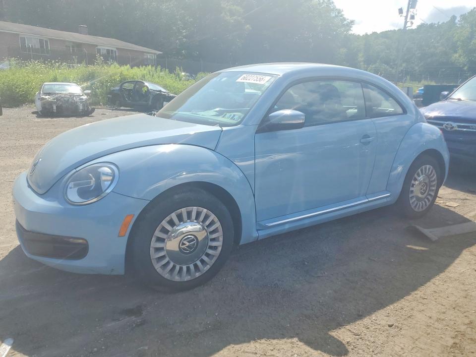 60227556 :رقم المزاد ، 3VWJ17AT4EM635436 vin ، 2014 Volkswagen Beetle مزاد بيع
