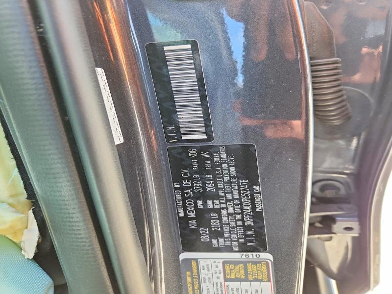 2023 Kia Forte მანქანა იყიდება აუქციონზე, vin: 3KPF24ADXPE527476, აუქციონის ნომერი: 60245626