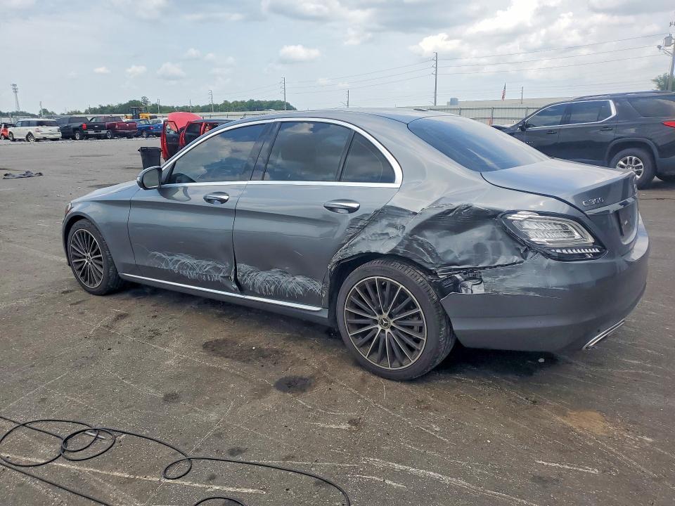 62980136 :رقم المزاد ، W1KWF8DB7MR640023 vin ، 2021 Mercedes-benz C مزاد بيع