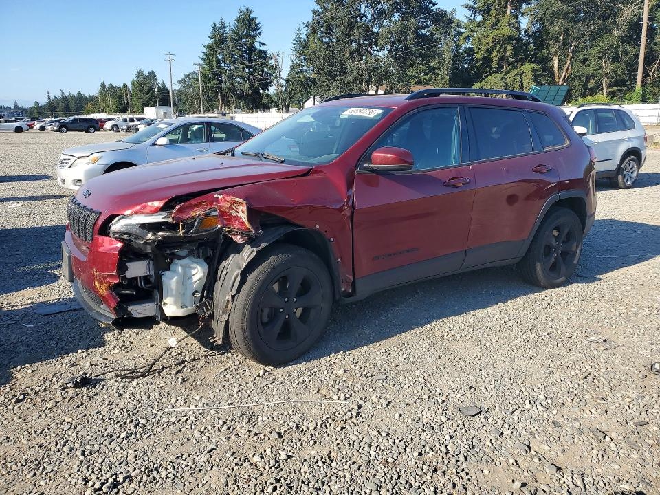 59990736 :رقم المزاد ، 1C4PJMLBXMD168016 vin ، 2021 Jeep Cherokee مزاد بيع