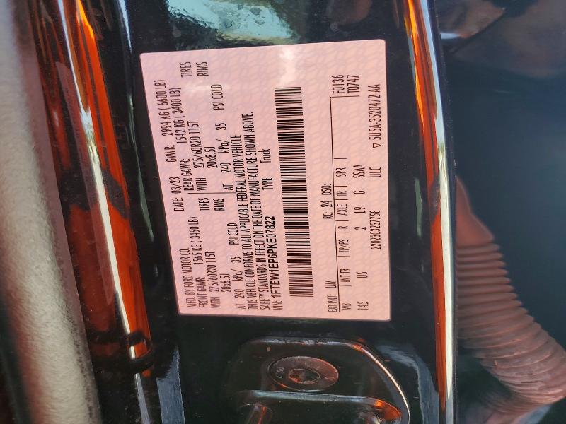 Продаж на аукціоні авто 2023 Ford F150, vin: 1FTEW1EP6PKE07822, номер лоту: 60199096