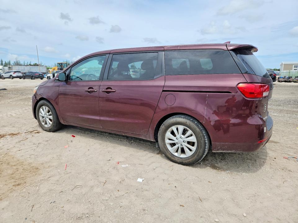 59872586 :رقم المزاد ، KNDMB5C16H6241163 vin ، 2017 Kia Sedona مزاد بيع