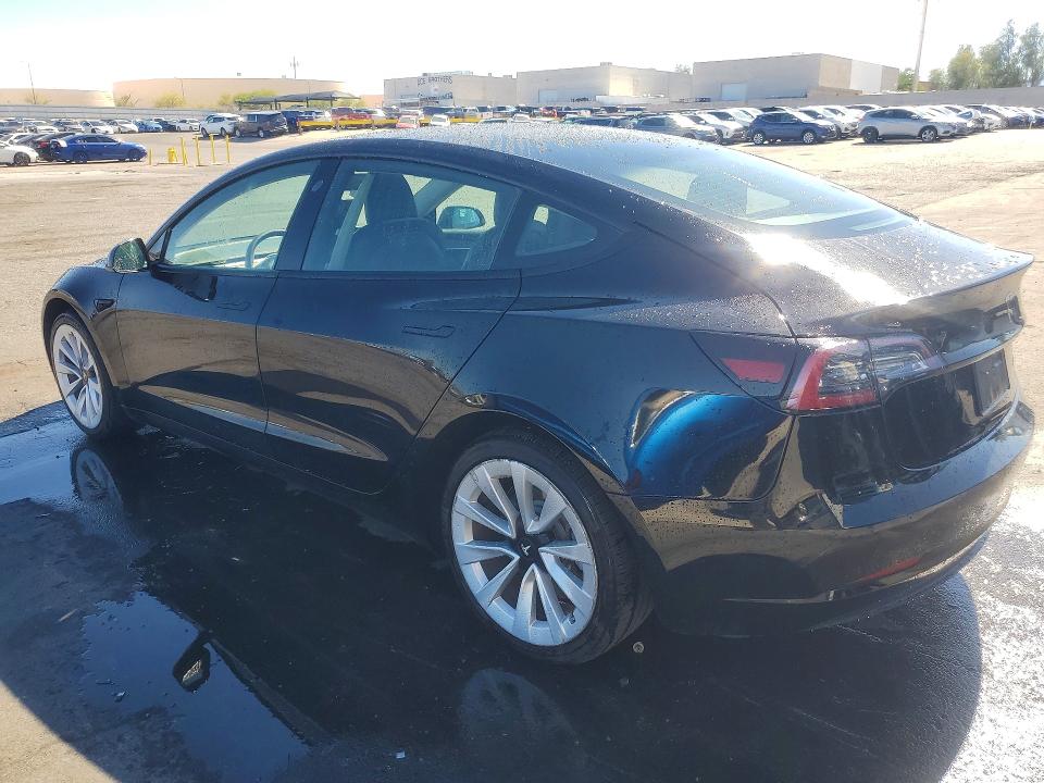 2022 Tesla Model 3 მანქანა იყიდება აუქციონზე, vin: 5YJ3E1EB8NF305124, აუქციონის ნომერი: 60483316
