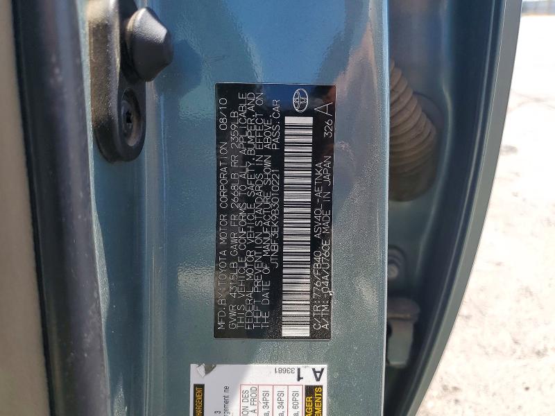 2011 Toyota Camry მანქანა იყიდება აუქციონზე, vin: JTNBF3EK9B3010221, აუქციონის ნომერი: 61696216