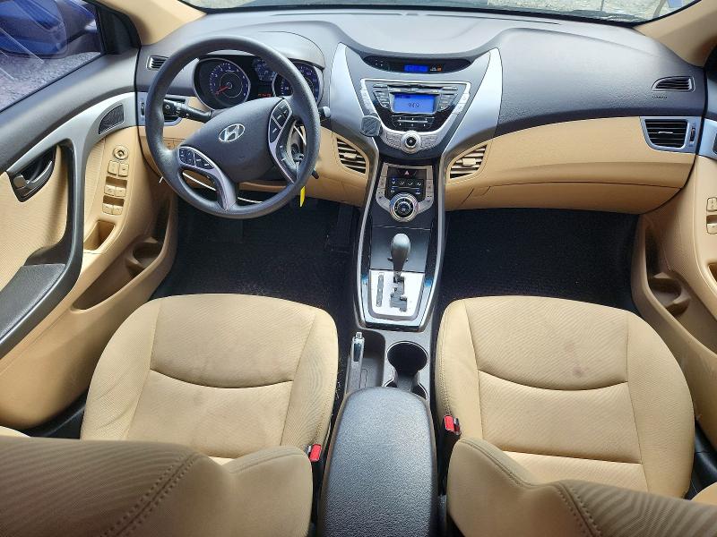 62514866 :رقم المزاد ، KMHDH4AE3DU537340 vin ، 2013 Hyundai Elantra مزاد بيع