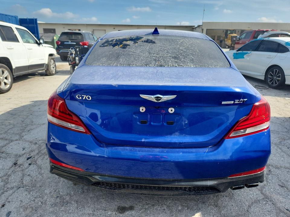 2019 Genesis G70 მანქანა იყიდება აუქციონზე, vin: KMTG64LA9KU025064, აუქციონის ნომერი: 59581536