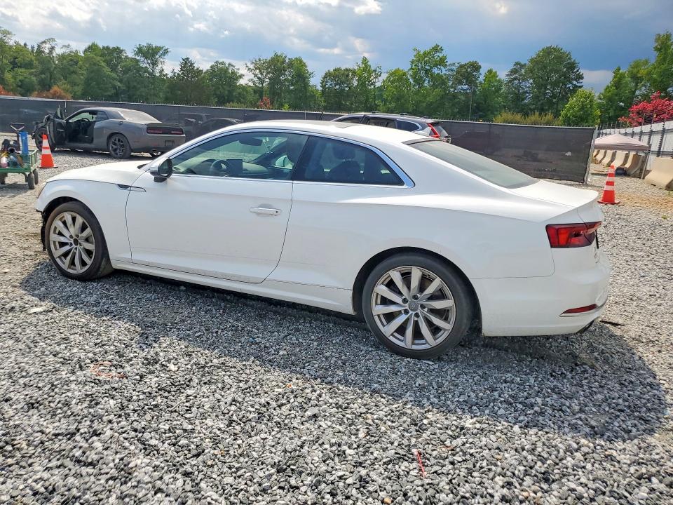 2018 Audi A5 მანქანა იყიდება აუქციონზე, vin: WAUNNAF52JA100559, აუქციონის ნომერი: 59261386
