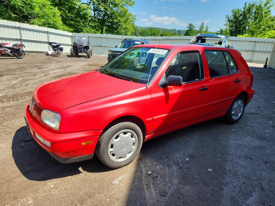 59232476 :رقم المزاد ، 3VWFA81H1TM044453 vin ، 1996 Volkswagen Golf مزاد بيع