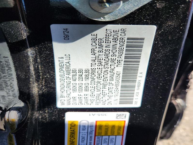 Продаж на аукціоні авто 2025 Acura Integra, vin: 19UDE4H66SA005401, номер лоту: 61707386