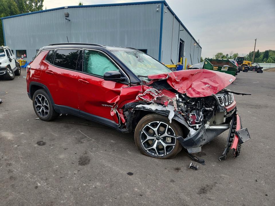 Продаж на аукціоні авто 2025 Jeep Compass, vin: 3C4NJDCN9ST578623, номер лоту: 61951696