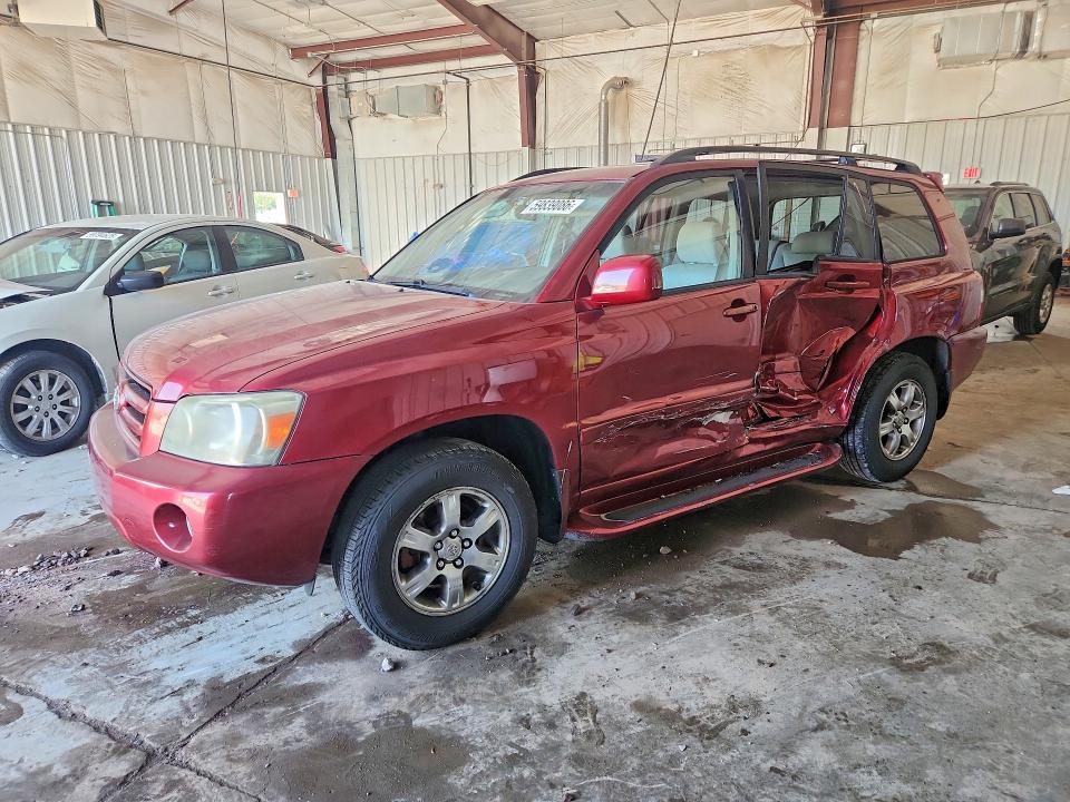 2007 Toyota Highlander მანქანა იყიდება აუქციონზე, vin: JTEGP21A670129010, აუქციონის ნომერი: 59839086