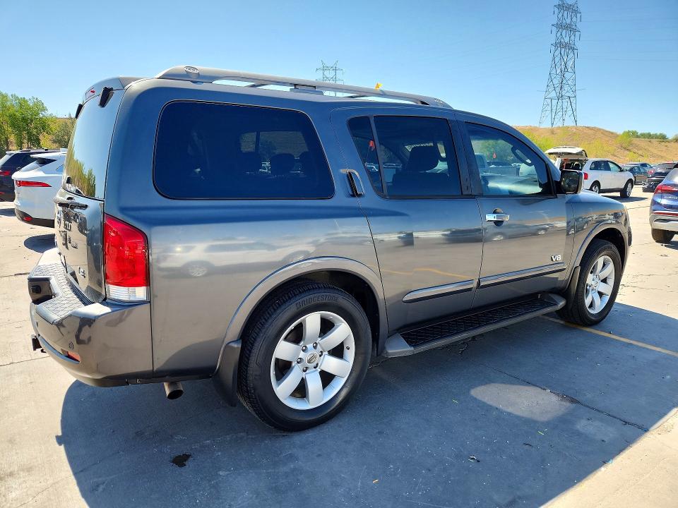 61764476 :رقم المزاد ، 5N1AA08C68N600788 vin ، 2008 Nissan Armada مزاد بيع