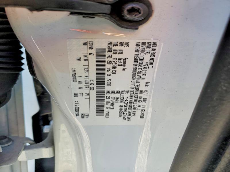 2017 Ford Focus მანქანა იყიდება აუქციონზე, vin: 1FADP3F21HL278509, აუქციონის ნომერი: 60518006