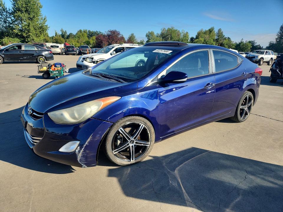2013 Hyundai Elantra მანქანა იყიდება აუქციონზე, vin: 5NPDH4AE9DH207992, აუქციონის ნომერი: 63297566